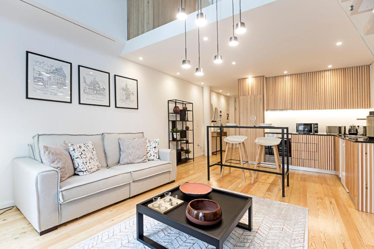 Studio Duplex W Ac Near River Front By Lovelystay Porto Luaran gambar